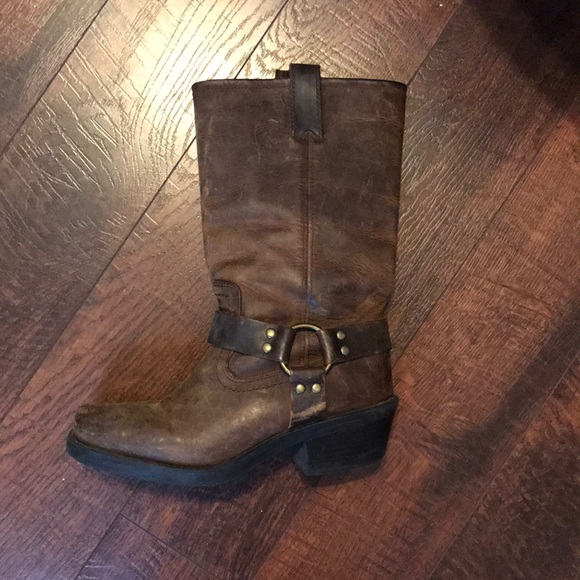 Leather motorcycle boots - Picture 4 of 4